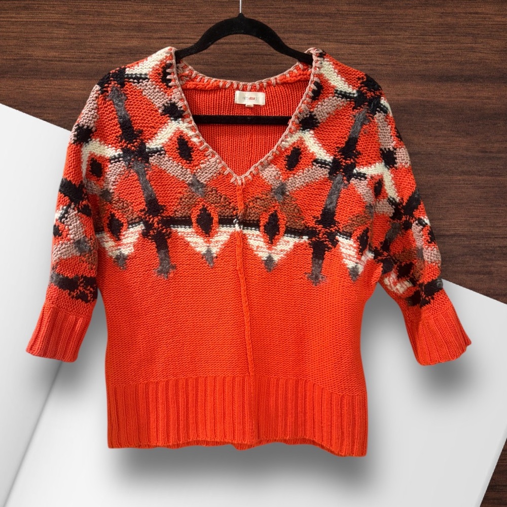Anthropologie Fiets Voor 2 wool, mohair blend sweater